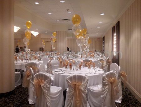 Event Decor White Gold Toronto